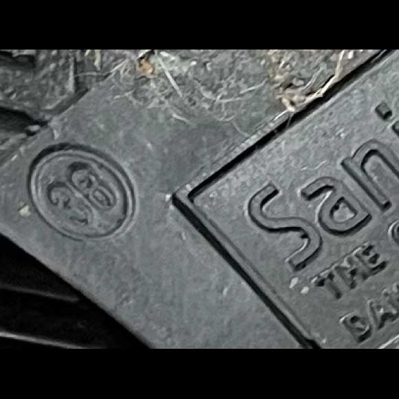 Koi by Sanita Black Gray Danish Patent Leather Clogs EU38/7.5 - Picture 3 of 7